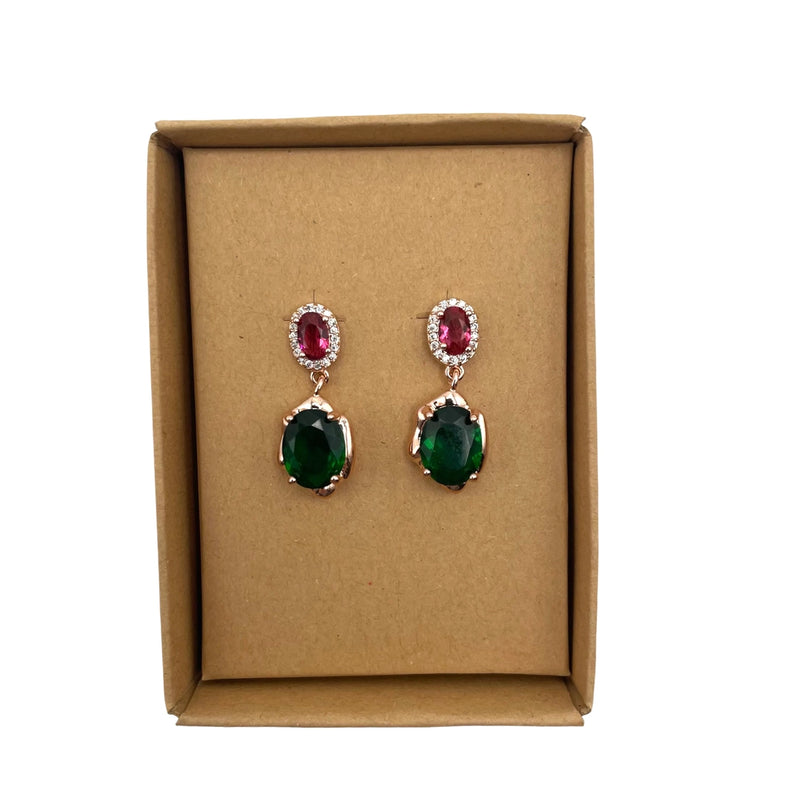 Sixton Vintage-Style Drop Earrings