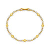 Orelia Cupchain Tennis Bracelet