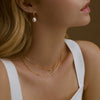 Orelia Figaro Chain Necklace 16"