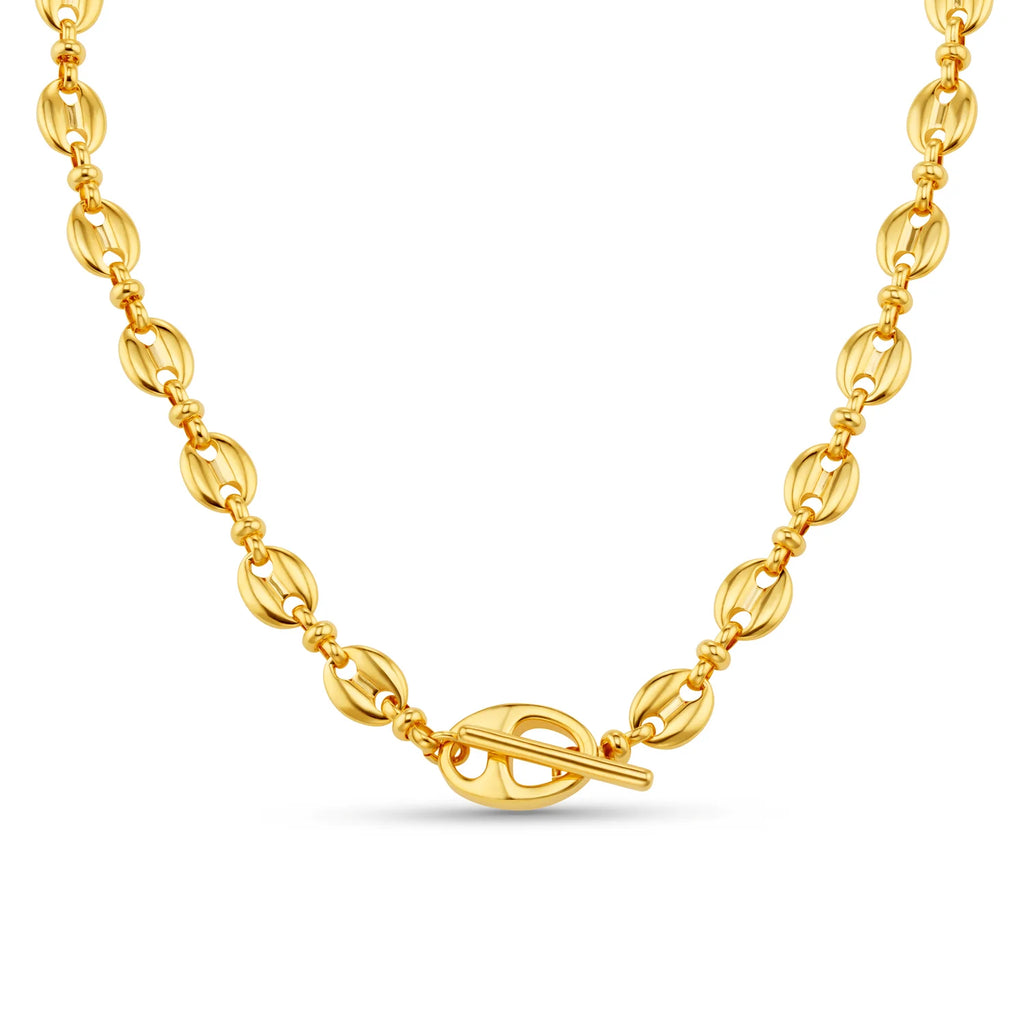 Orelia Mariner Chain T-Bar Necklace