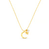 Orelia Fine Moon & Micro Charm Necklace