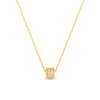 Orelia Pavé Thread Through Necklace