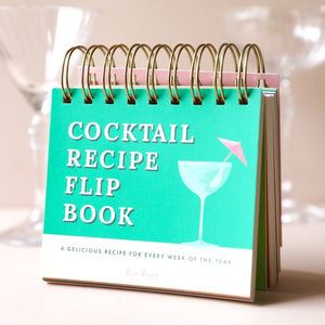 Lisa Angel Cocktail Recipe Flip Chart