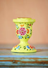 Hand Painted Kashmiri Candlestick