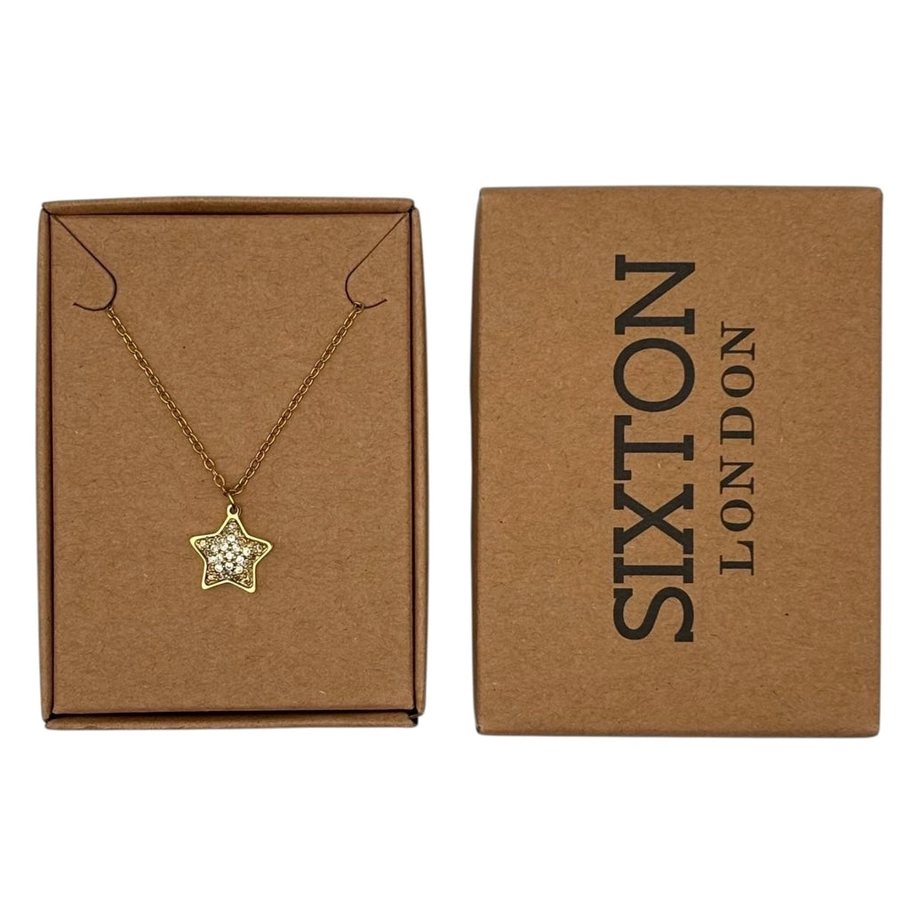 Sixton Sparkly Star Necklace