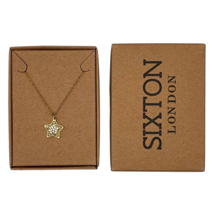 Sixton Sparkly Star Necklace