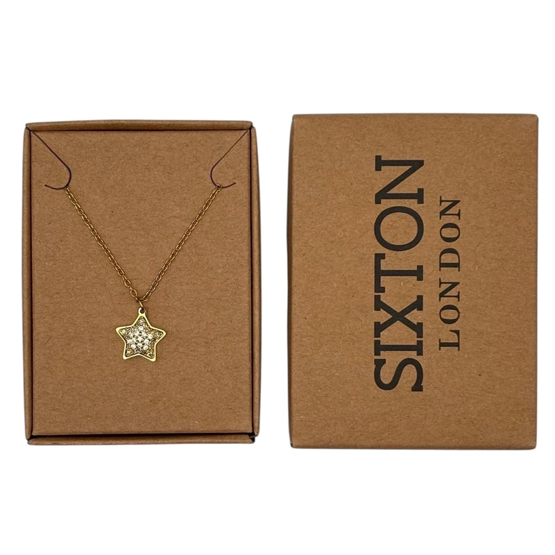 Sixton Sparkly Star Necklace