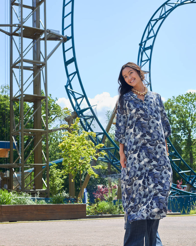 Black Colour Kenna Shirt Dress