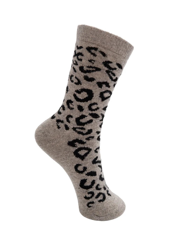 Black Colour Kaleen Wool Socks