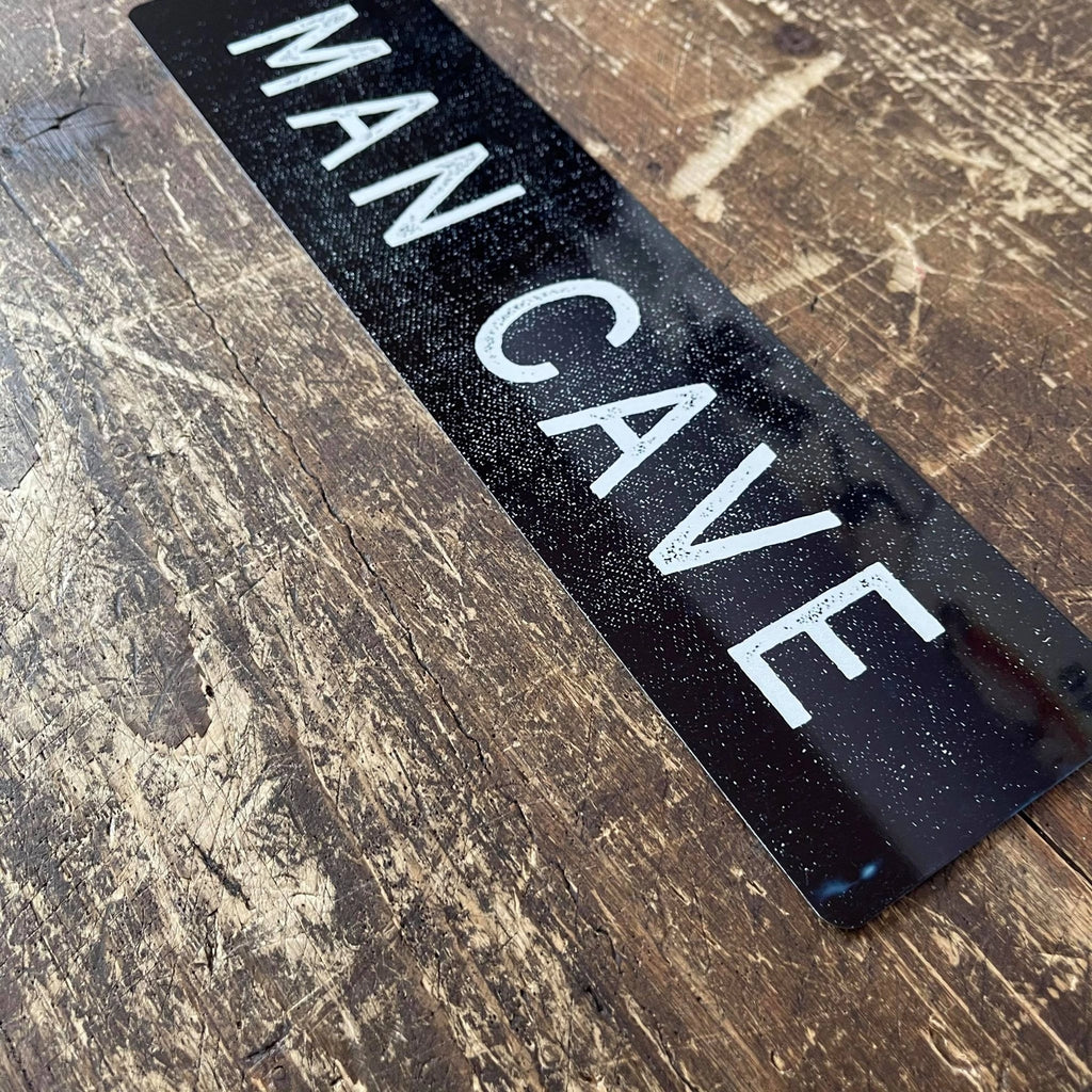 Man Cave Metal Wall Sign