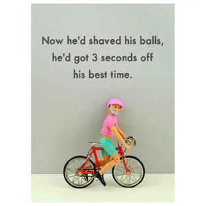 Bold & Bright Cycling Card