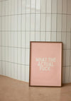 Wisdom & Wonder Print - WTAF