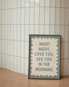 Wisdom & Wonder Print - Night Night