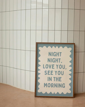 Wisdom & Wonder Print - Night Night