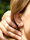 Estella Bartlett Double Illusion Hoop Earrings