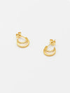 Estella Bartlett Double Illusion Hoop Earrings