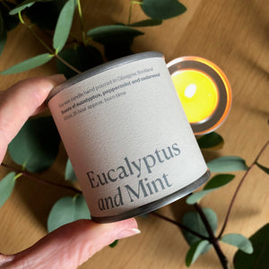 Natural soy wax scented candle (small)