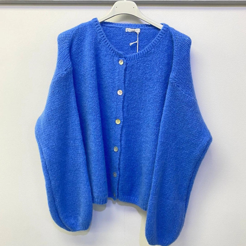 Button Through Mohair Cardigan