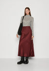 B. Young Dolora Satin Maxi Skirt