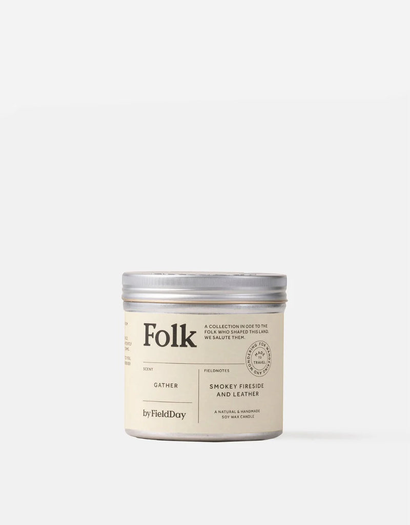 FieldDay Folk Gather Tin Candle