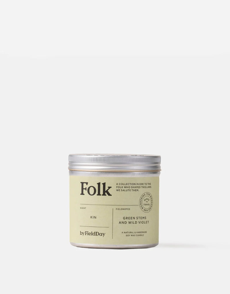 FieldDay Folk Kin Tin Candle