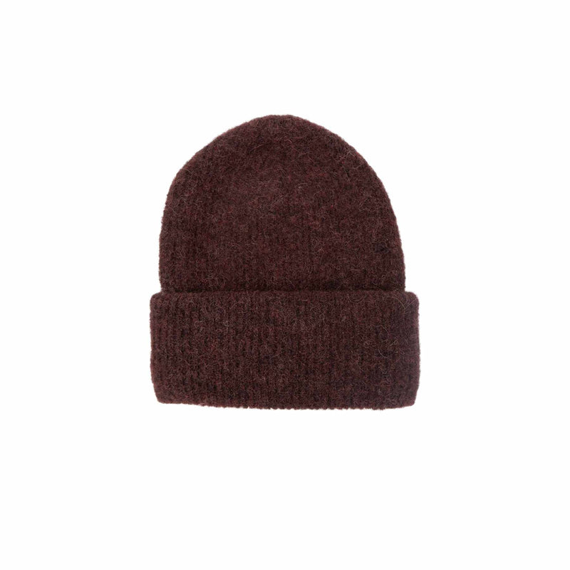 Black Colour Ginger Rib Hat