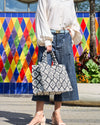 Black Colour Dex Boucle Bag