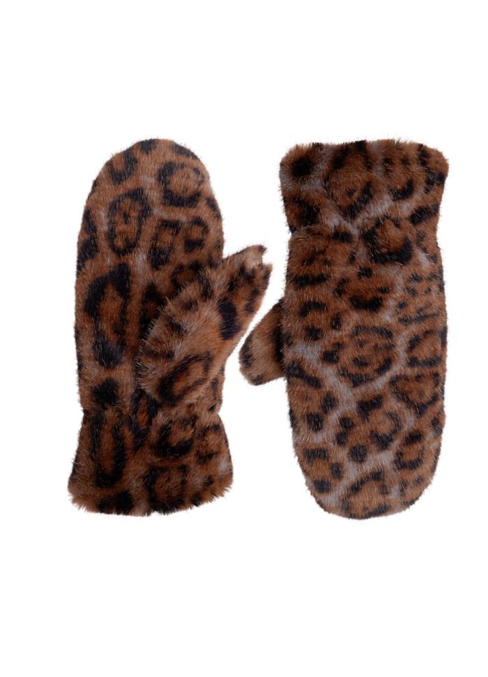 Black Colour Blaze Mittens