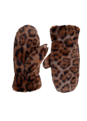 Black Colour Blaze Mittens