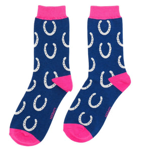 Miss Sparrow Bamboo Horseshoes Socks