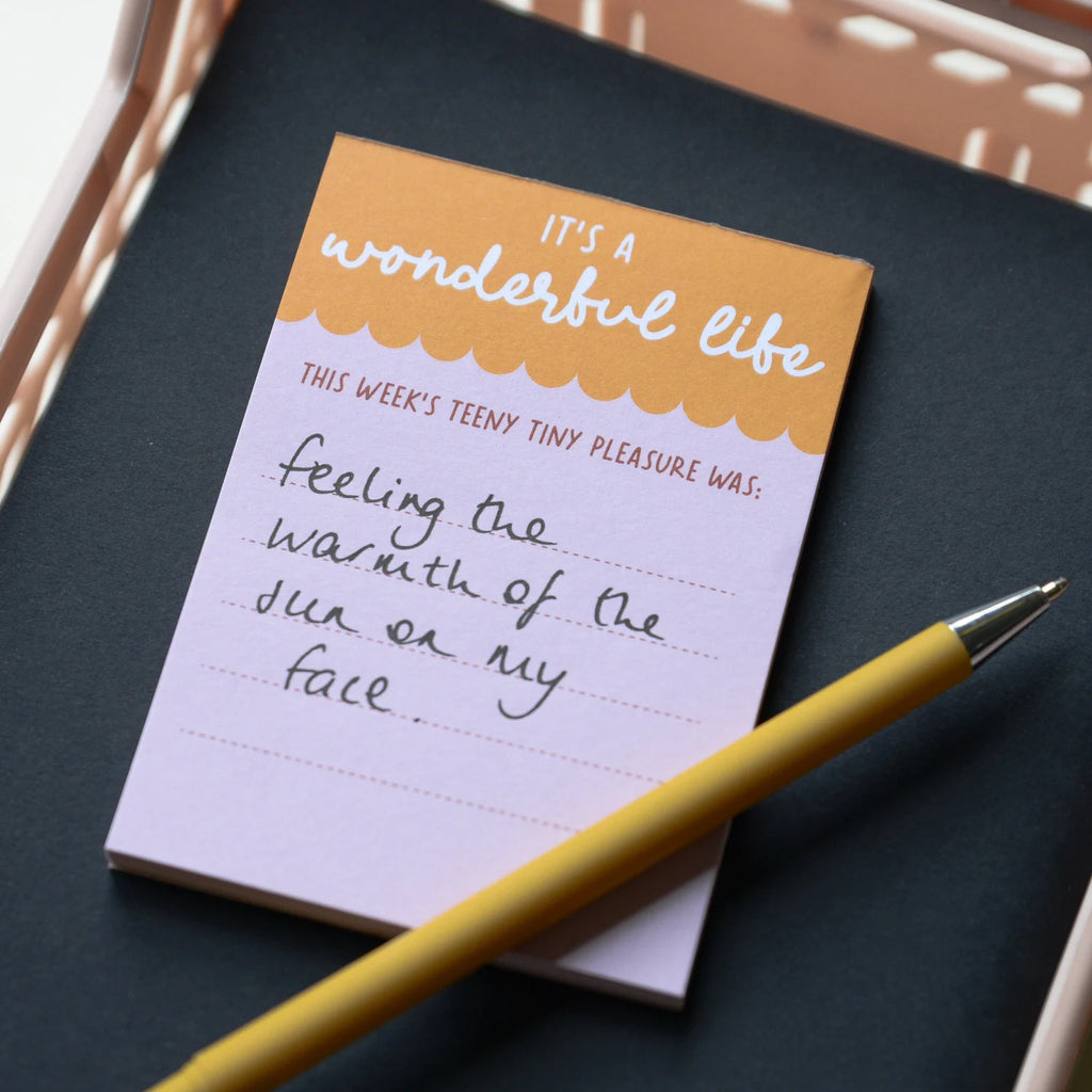 It's A Wonderful Life Mini Gratitude Notepad