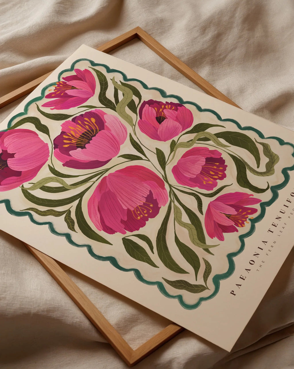 Summer Peony Print