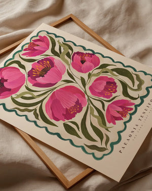 Summer Peony Print
