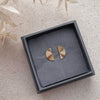 Little Nell Everyday Gold Sunrise Crescent Studs