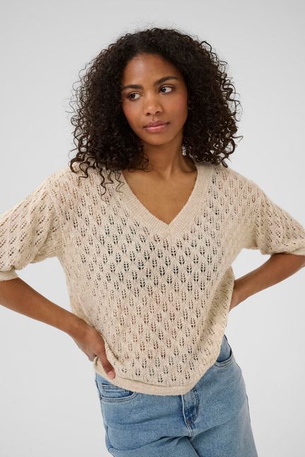 Kaffe Lourine V-Neck Pullover