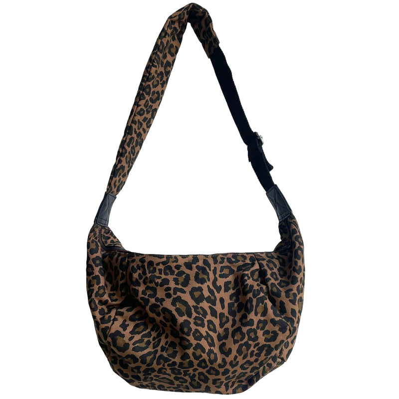 Sixton Leopard Print Sling Crossbody Bag