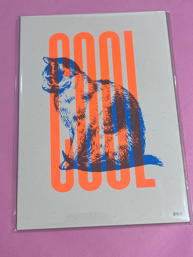 Basil & Ford Cool Cat Print