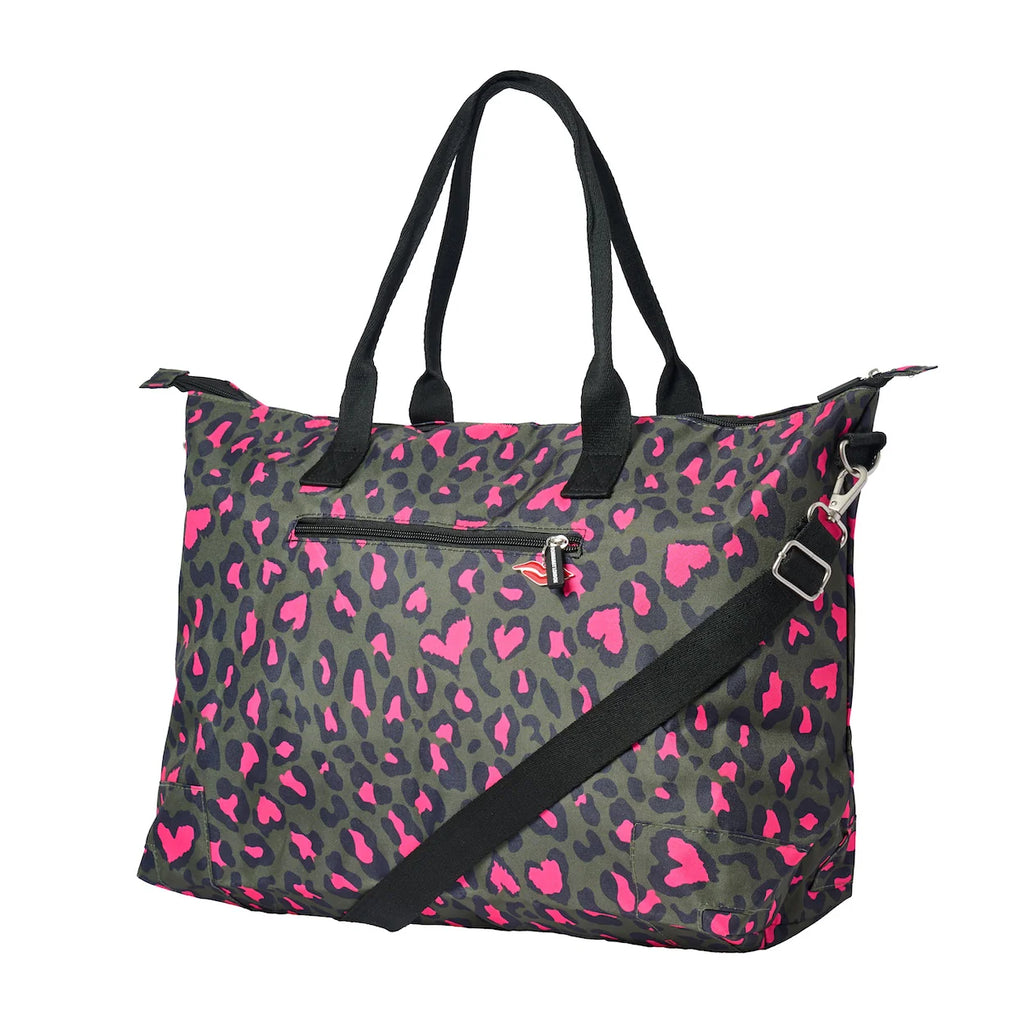 Leopard Print Weekend Tote Bag
