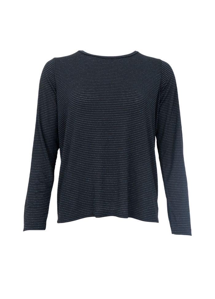 Black Colour Faye Loose Tee