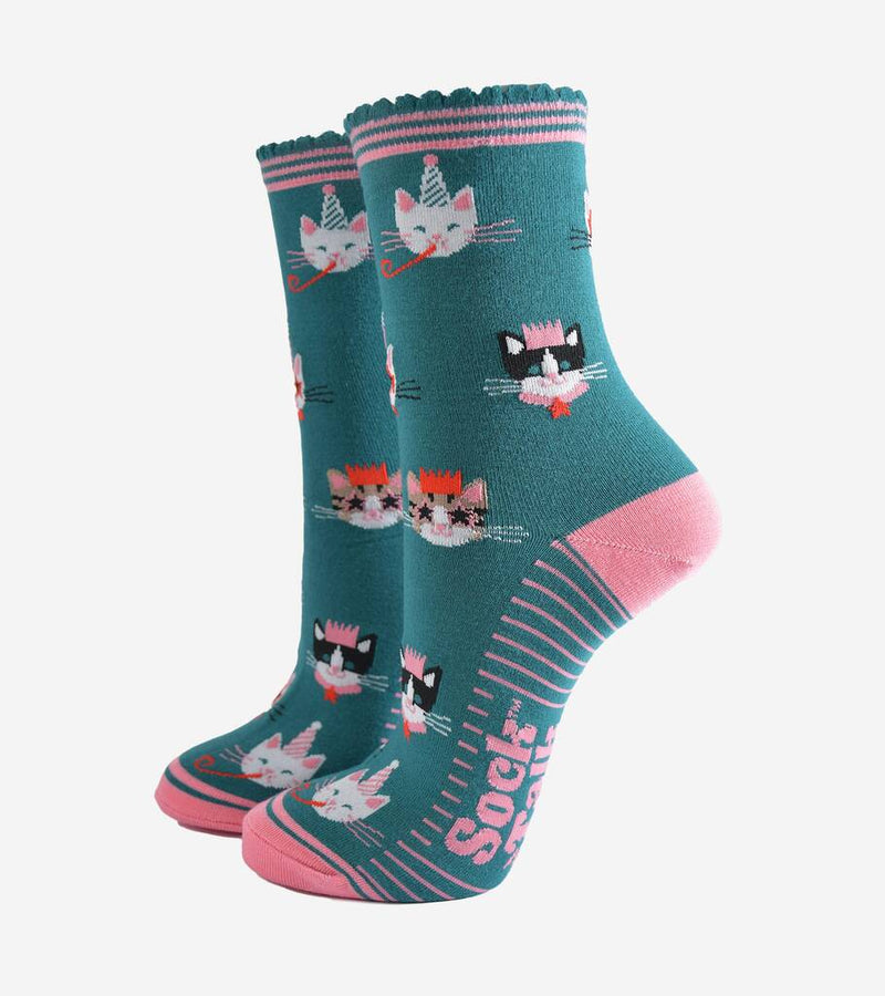 Party Cat Socks