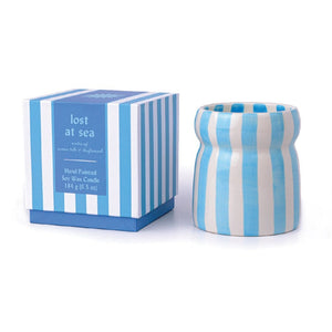 Cabana Hand Painted Soy Wax Candle