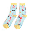 Miss Sparrow Bamboo Party Cats Socks