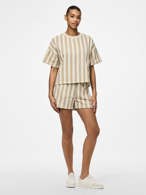 Pieces Chilli Short-Sleeve Sweatshirt