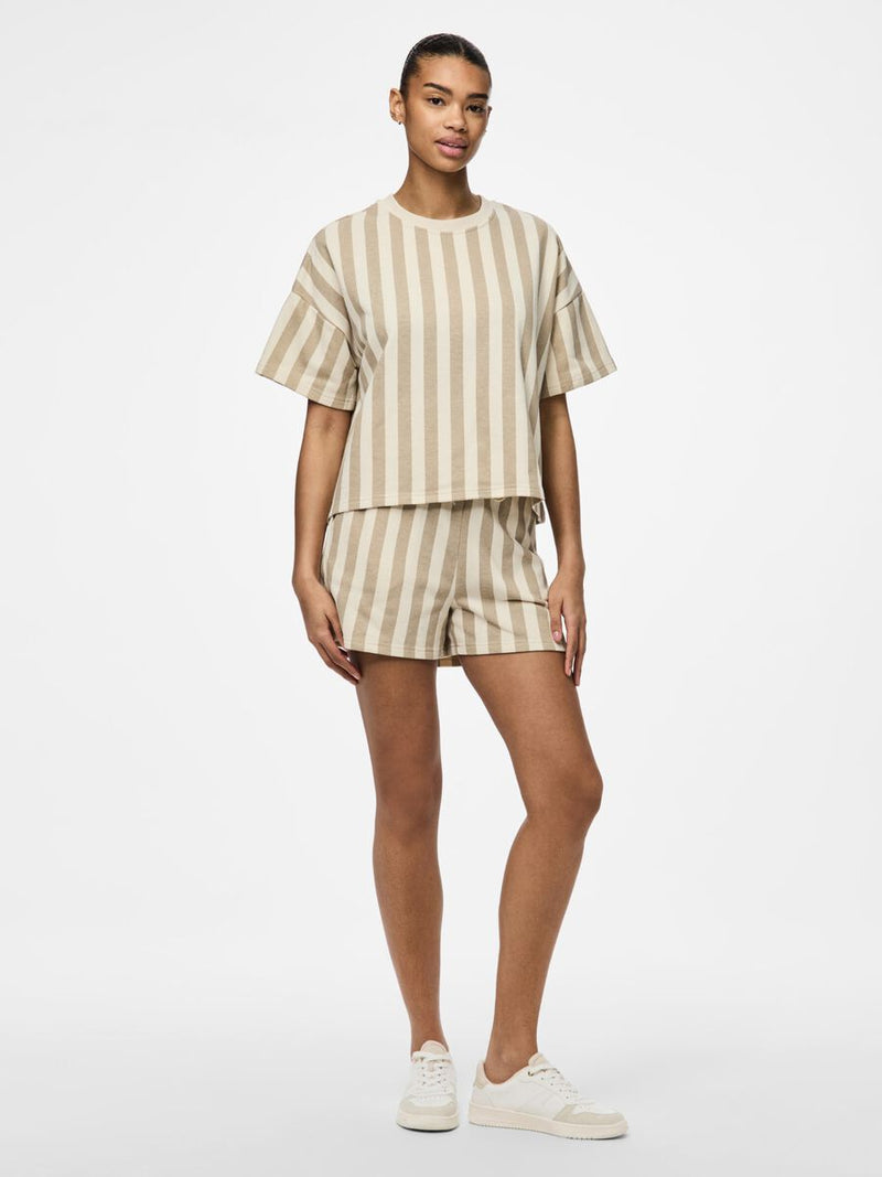 Pieces Chilli Short-Sleeve Sweatshirt