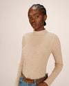 Grace & Mila Saturday Ribbed Mock Neck Jumper