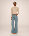 Grace & Mila Saturday Ribbed Mock Neck Jumper