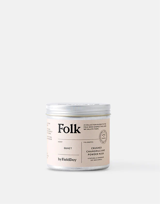 FieldDay Folk Quiet Tin Candle