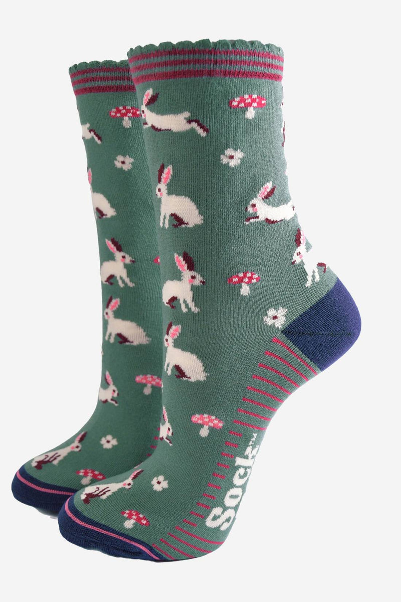 Sock Talk Bamboo Rabbit Socks