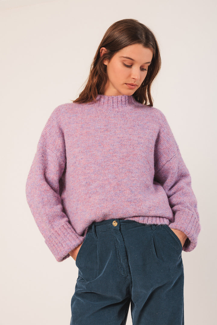 Indi & Cold Mauve Knit Jumper