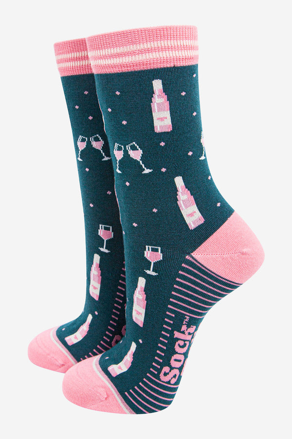 Sock Talk Bamboo Wine Socks